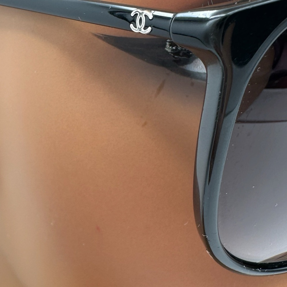 Chanel Black 5278 Butterfly Sunglasses - Picture 2 of 8
